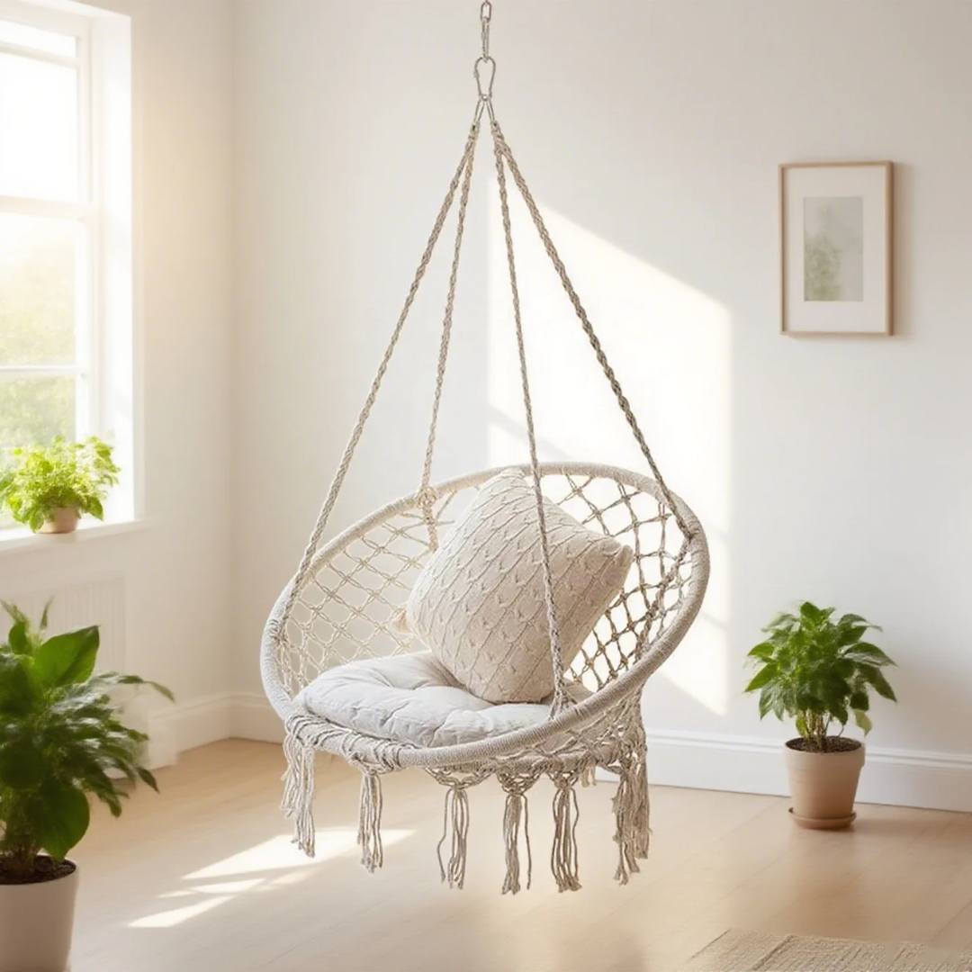 Macrame Hammock Swing Chair