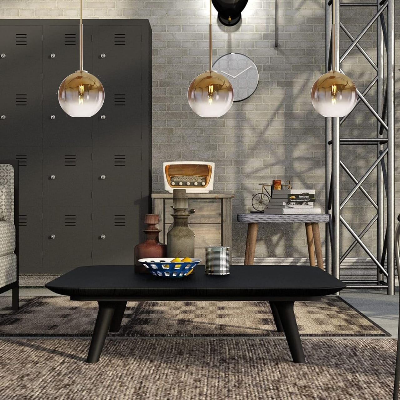 Gold Ceiling Pendant