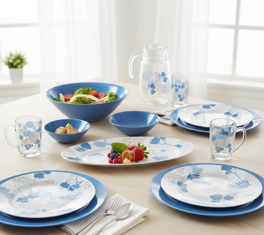 Luminarc Floral Mix 46pcs Dinner Set – V4739