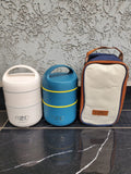 Insulated lunch box set