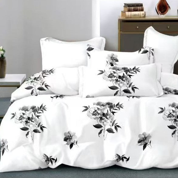 6Pc Soft Cotton Duvet Cover Set