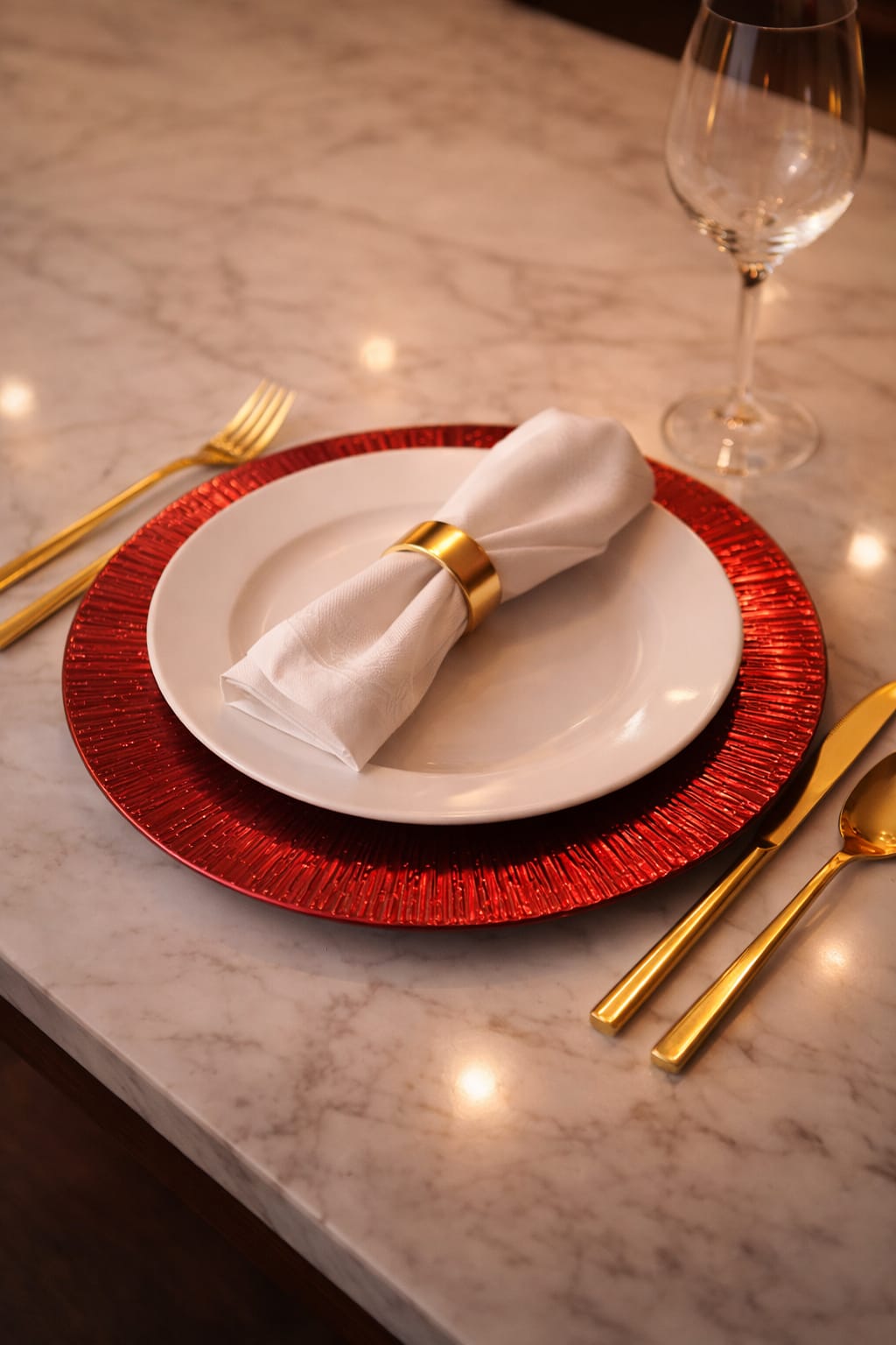 Textured Charger Plate
