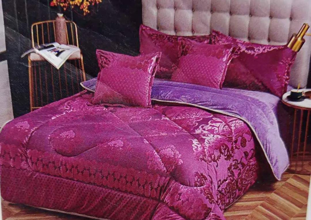 4 Piece Silk Duvet Set