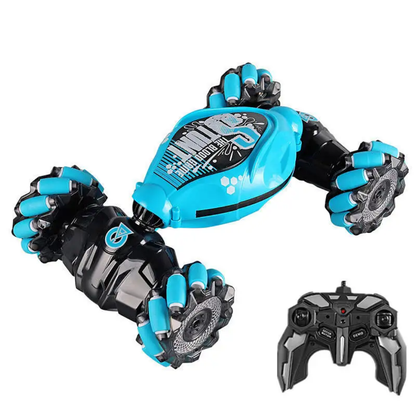 Rechargeable Stunt Car With Dual Remote Controls