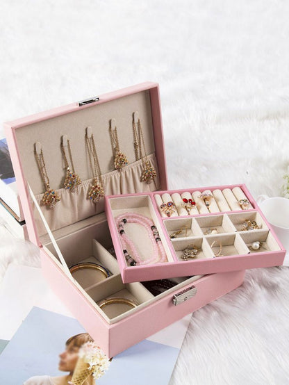 Large Capacity Travel Jewelry Bag Organizer