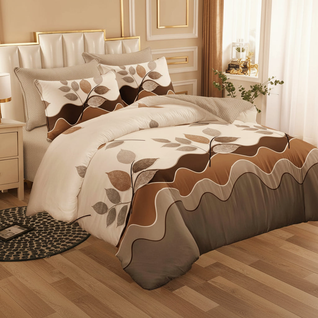 Binded Cotton Duvet Set 220 × 240cm