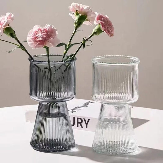 Ceramic flower vase for home and office décor