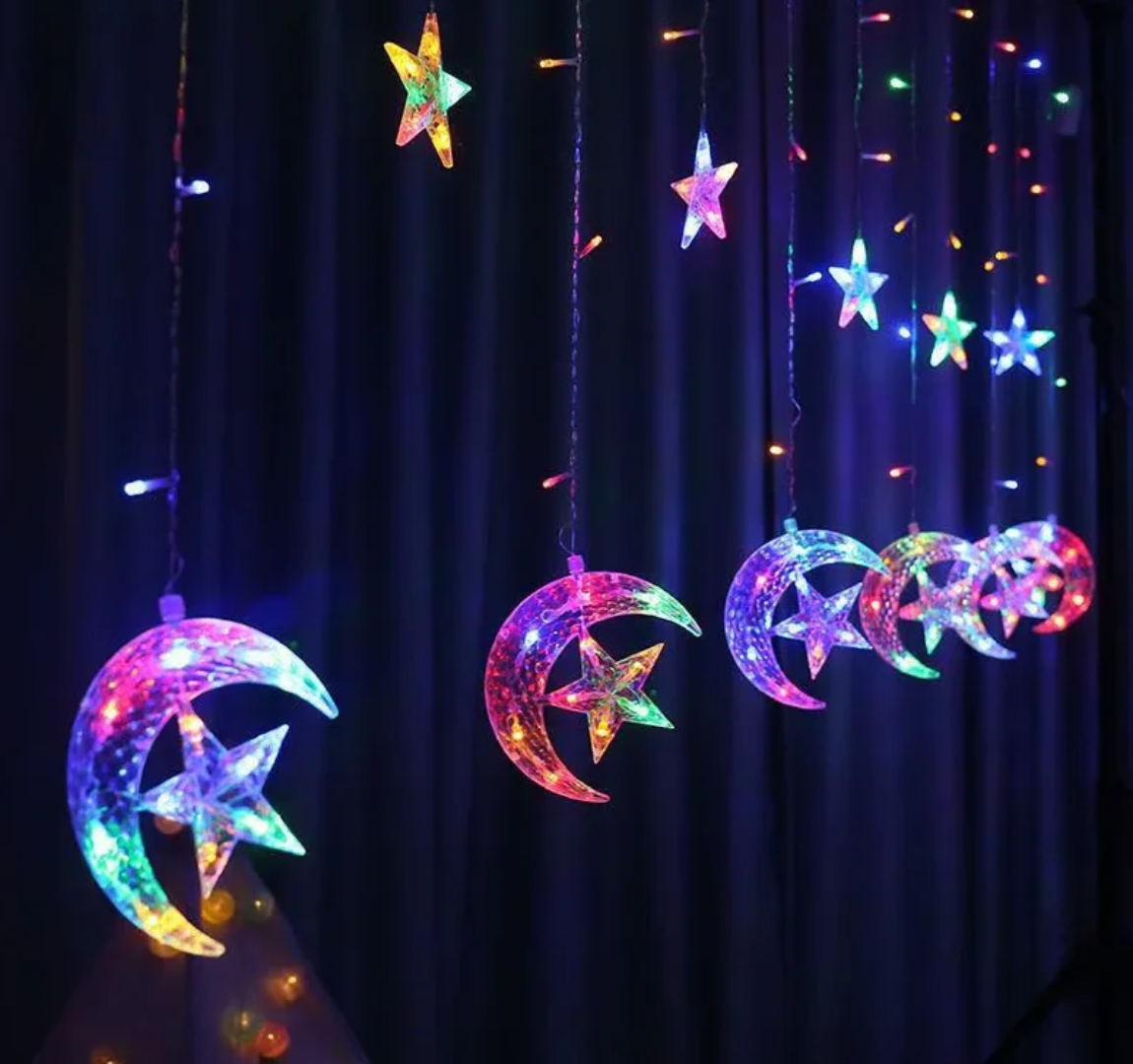 Christmas Santa Fairy Window LED Lights