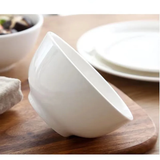 6Pcs White Bowl Set