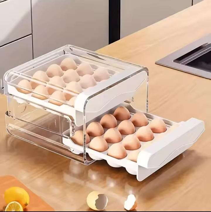 32pcs Acrylic Egg Storage Box