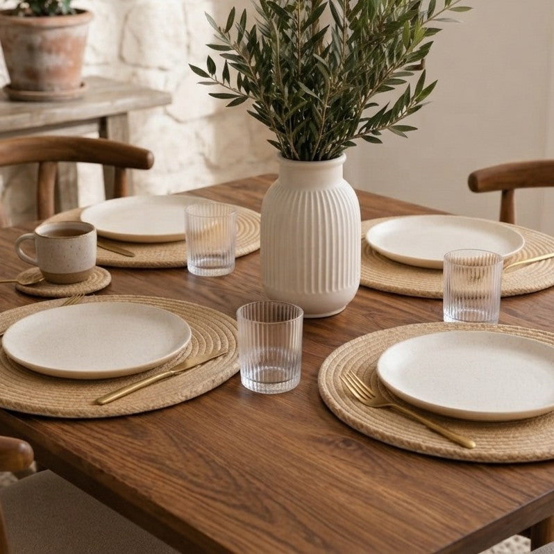 6 Piece Woven Table Mat Set