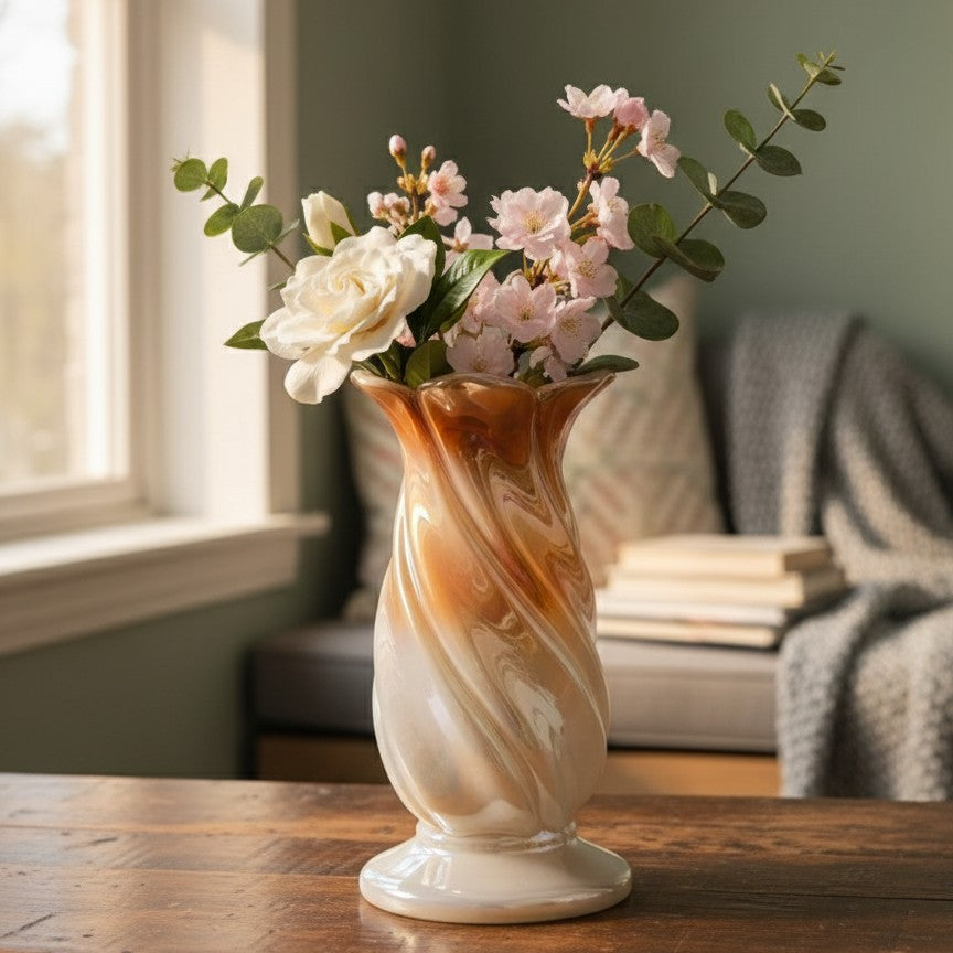 Gold Ceramic Vase