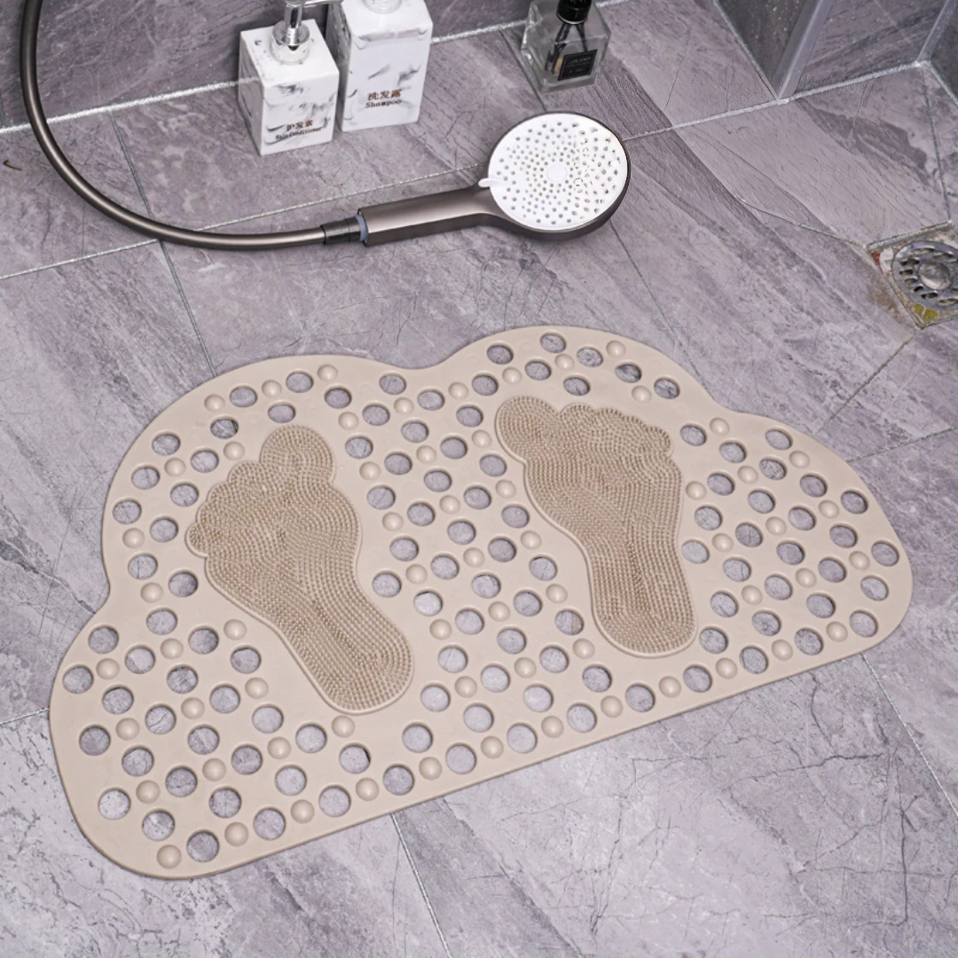 Cloud Shape Rubber Bathroom Anti-Slip Mat