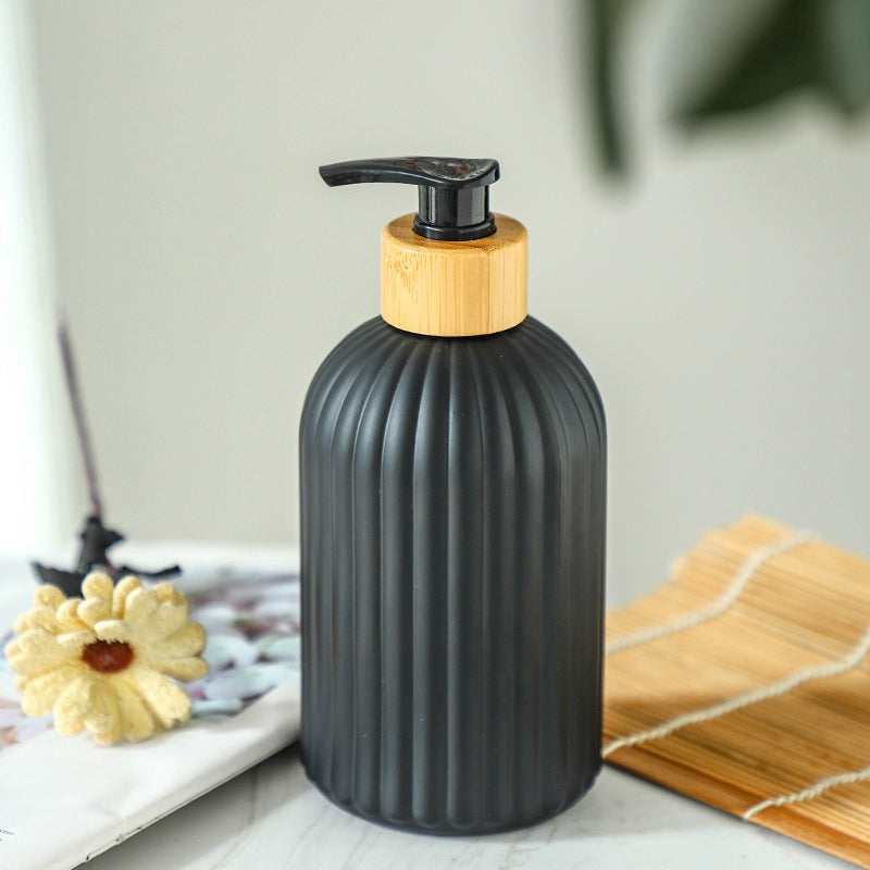 Glass Lotion And Soap Dispenser