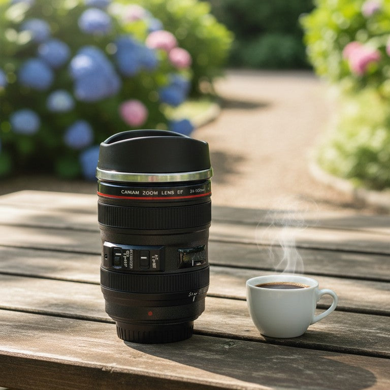 450ml Camera Lens Mug