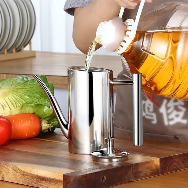Stainless Steel Oil Pot