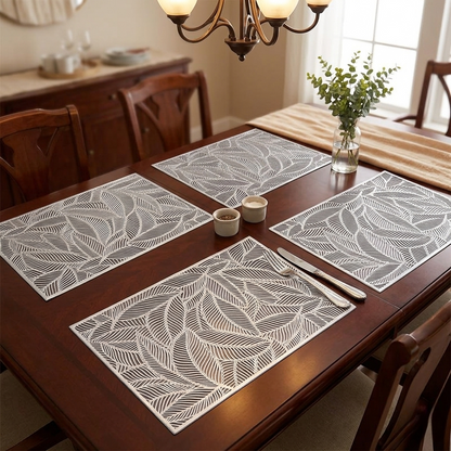 Nordic Rectangle Leaf Table Mats