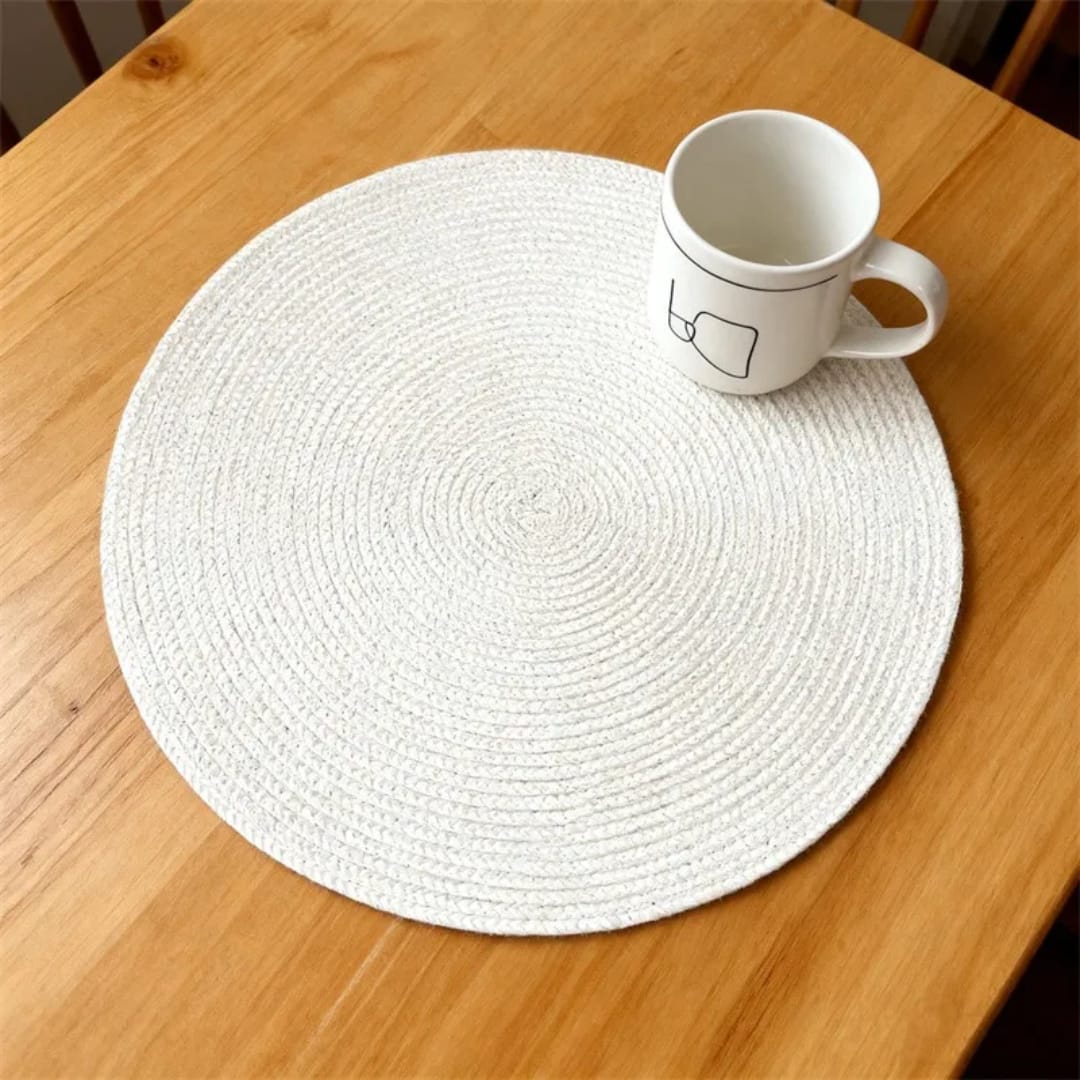 6Pcs Woven Dining Table Placemats