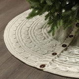 Knitted Christmas Tree Skirt