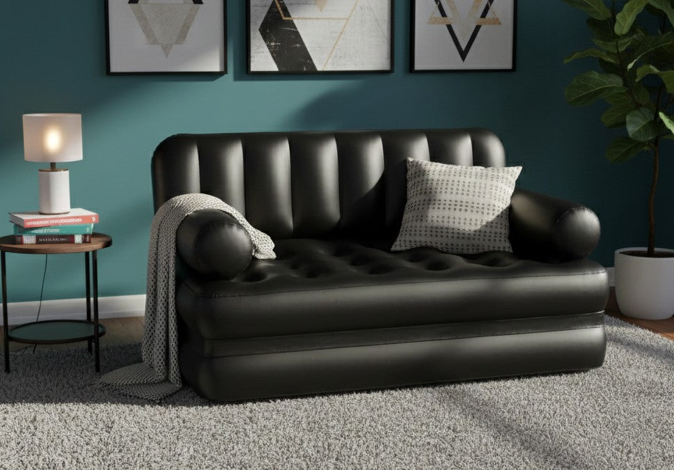 2 Seater Inflatable Pullout Sofa with Pump
