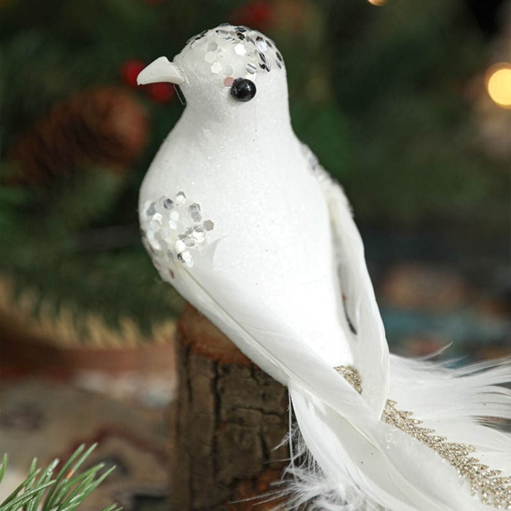Foam Christmas Bird Ornament Decorative Props