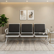 Heavy-Duty 3-Link Padded Waiting Bench with Connected Seats for Office, Hospital and Reception Waiting Areas available in Nairobi, Kenya