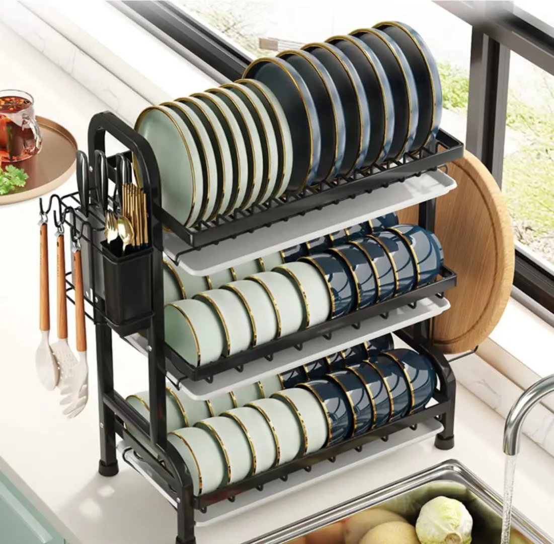 3-Tier Dish Rack