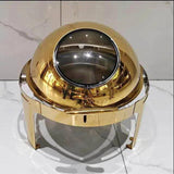 Round roll Top Chaffing Dishes