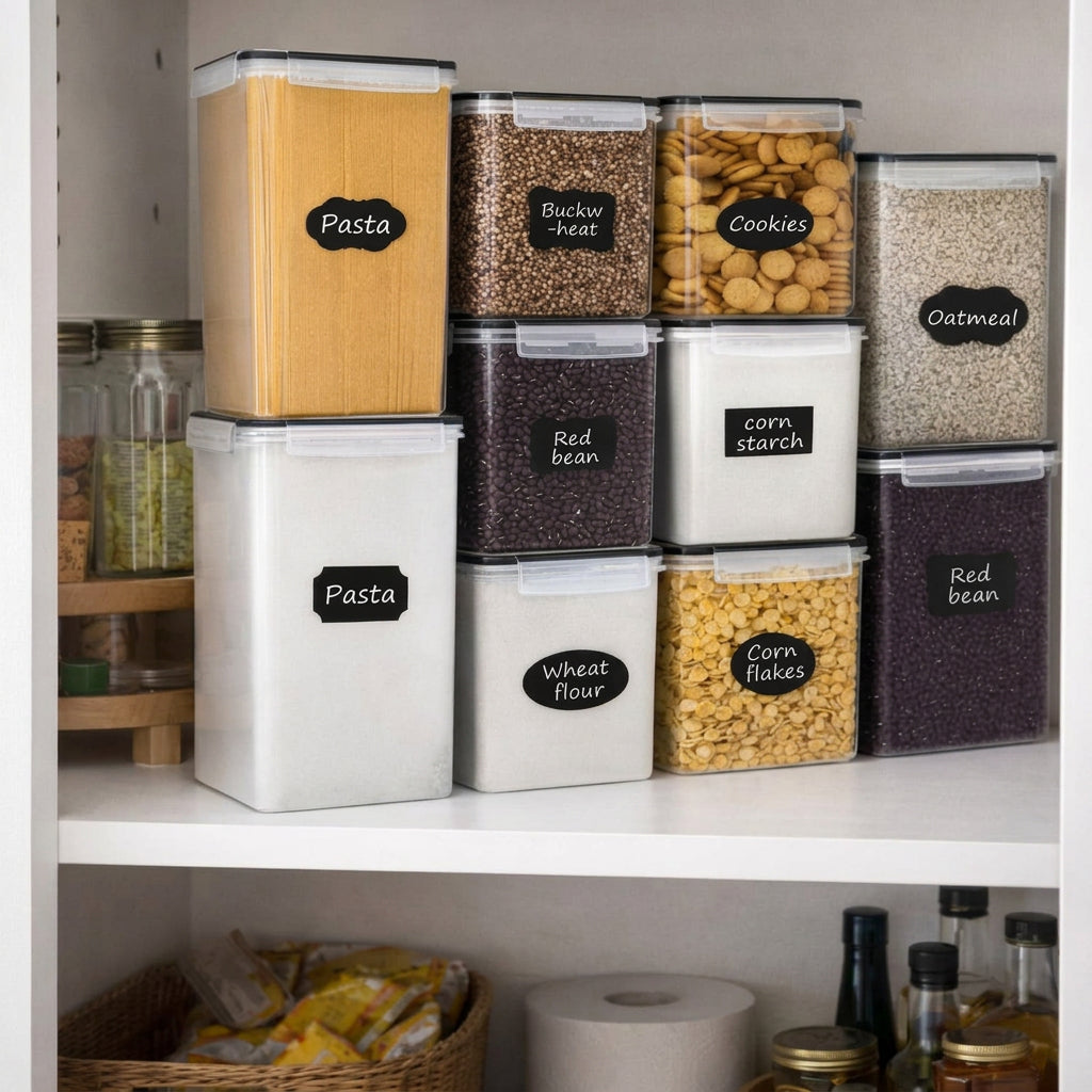 10 Piece PP Food and Cereal Storage Containers Set