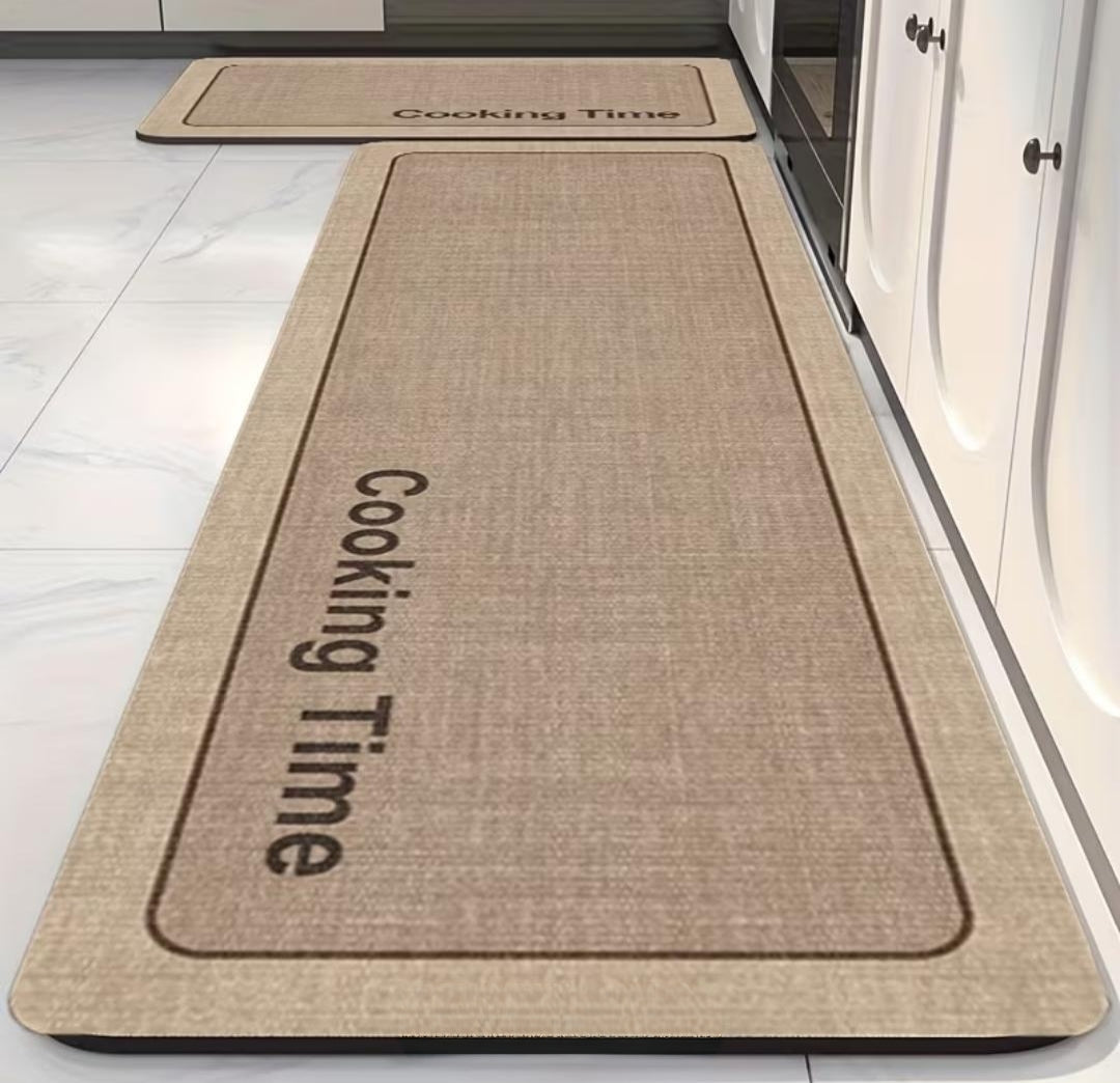 2 Piece Anti-Slip Kitchen Mat Set