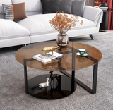 Glass Round Coffee Table