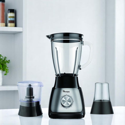 Ramtons  1.5Litres 5-Speed Blender, Mill & Chopper  RM/597