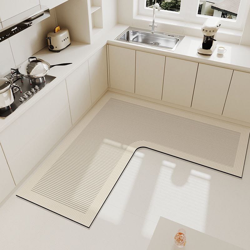 L-Shape Non-Slip Floor/Kitchen Mat