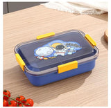 4 Compartment Lunch Box With Spoon