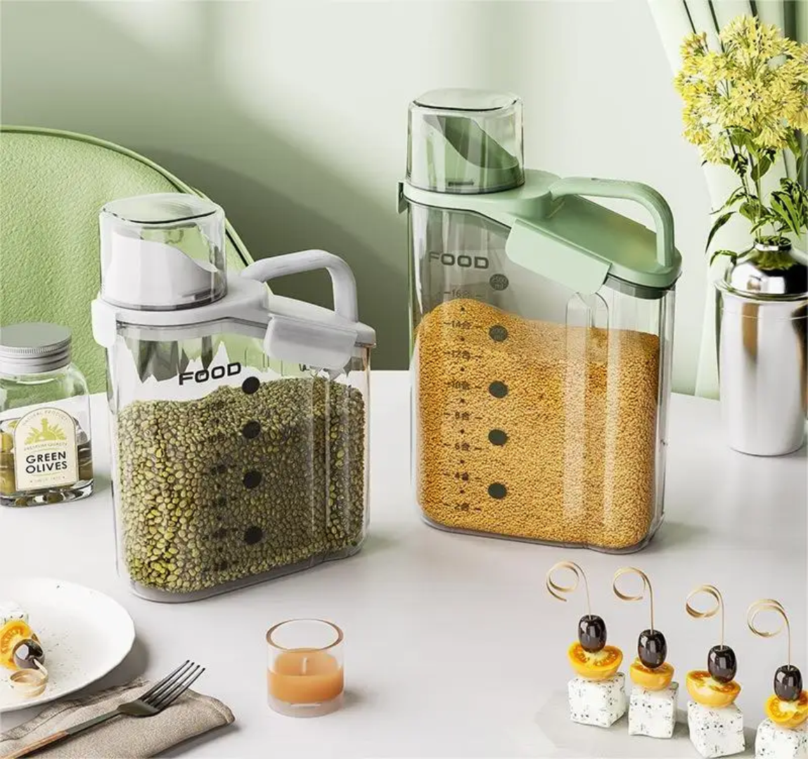 Airtight Food And Cereal Storage Container