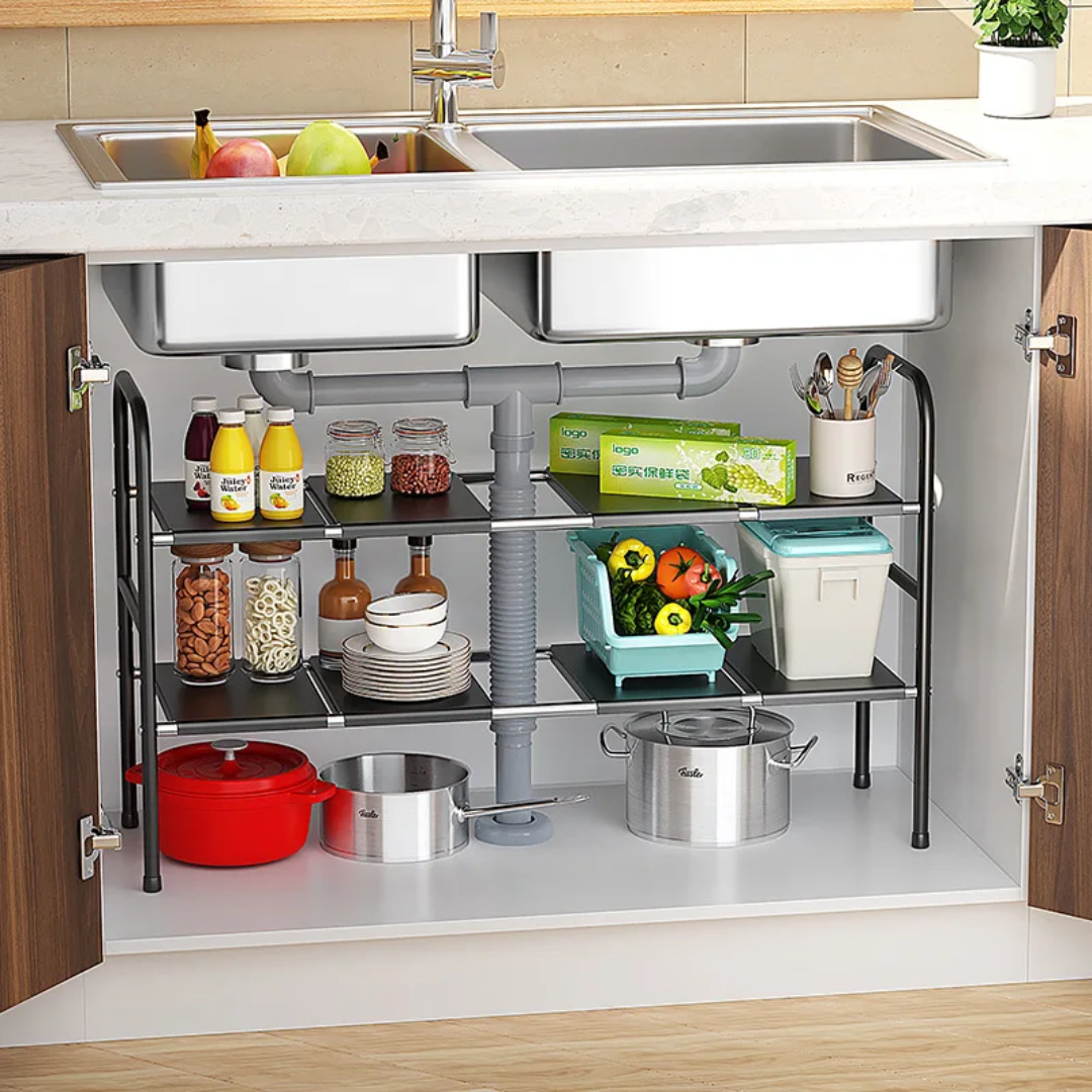 2-Layer Under-The-Sink Rack