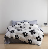 Nordic Cotton Microfiber Duvet Cover Set