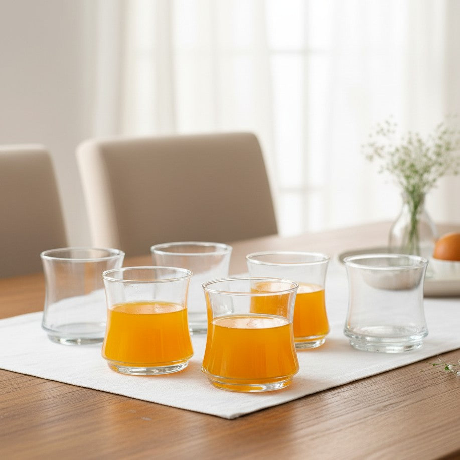 6Pcs Whiskey Glasses Set