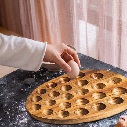 Wooden Egg Storage Box