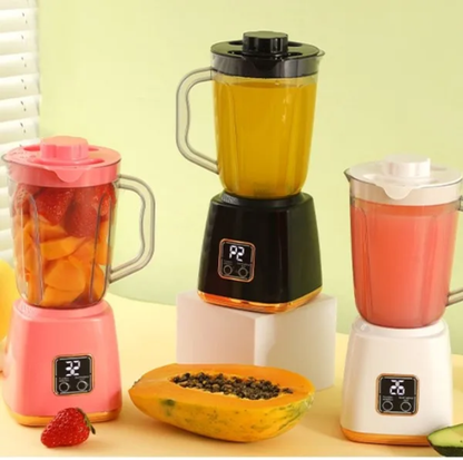HH-002 750 ml juicer jug with 10 blade blending system available in three colours.