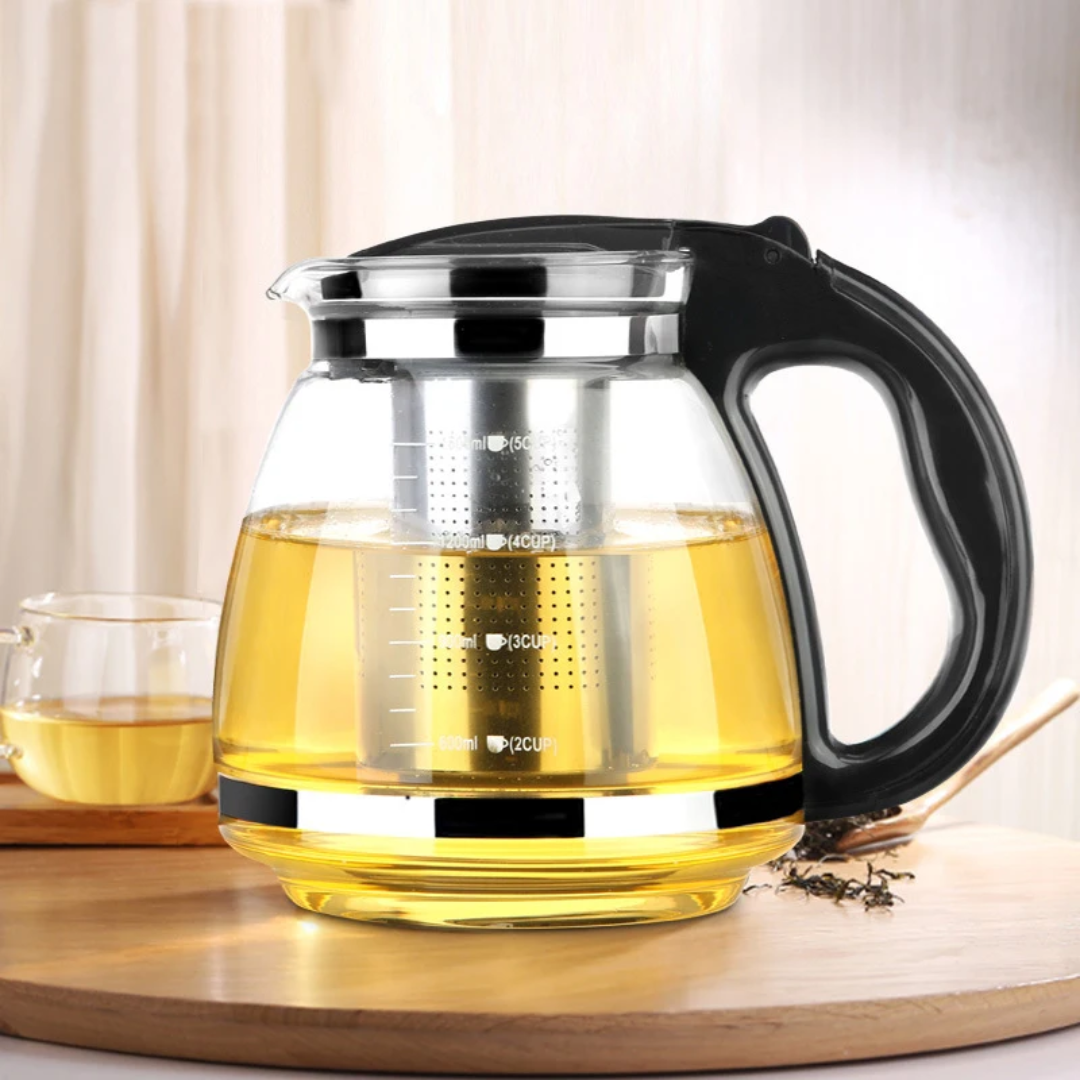 Borosilicate Glass Infuser Kettle – 1500ml