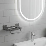 Wall Mounted Punch Free Soap Holder And Shower Gel Rack