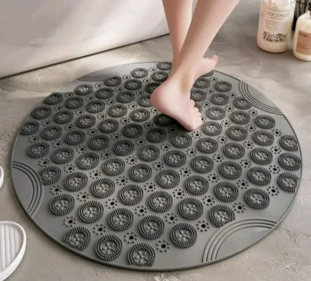 Round Antslip Bathroom Mat