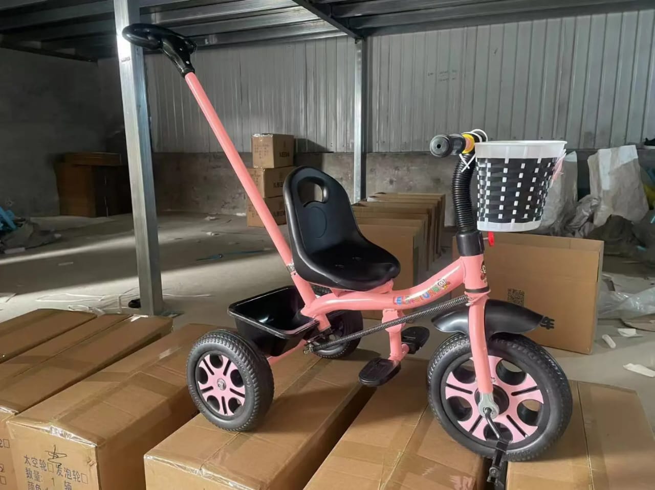 Kids Push Tricycle