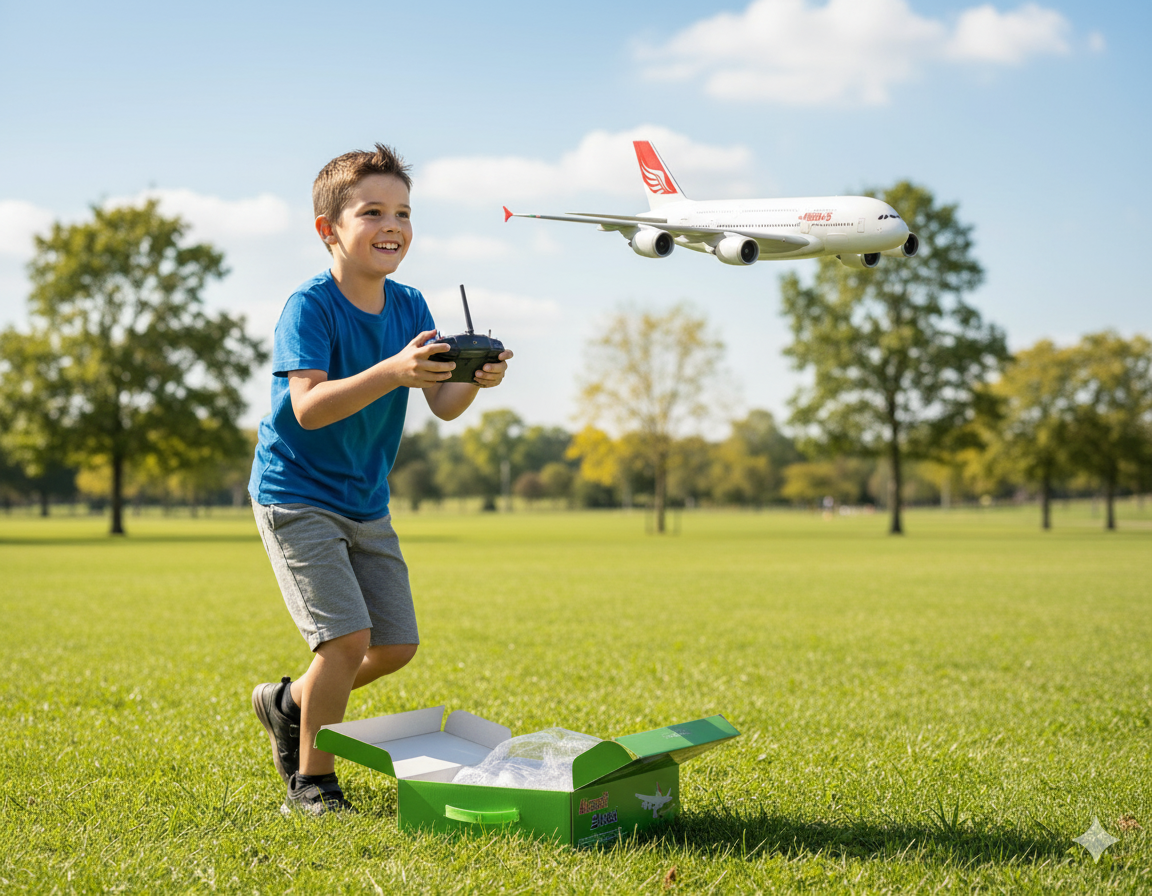 Kid's Airbus A380 Speed Plane
