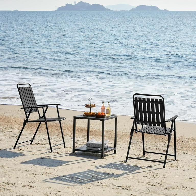 Plastic Seat with Metallic Stands