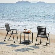 Plastic Seat with Metallic Stands