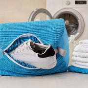 Large shoe washing bag 36x16cm for washing machine, protective laundry bag for cleaning shoes safely. 