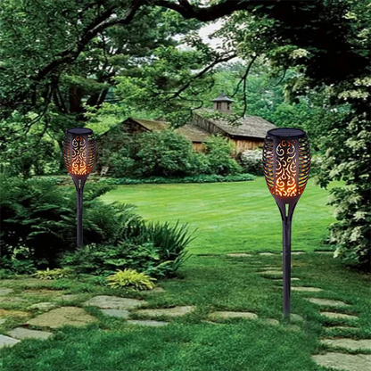 6Pc LED Solar Flame Lamps