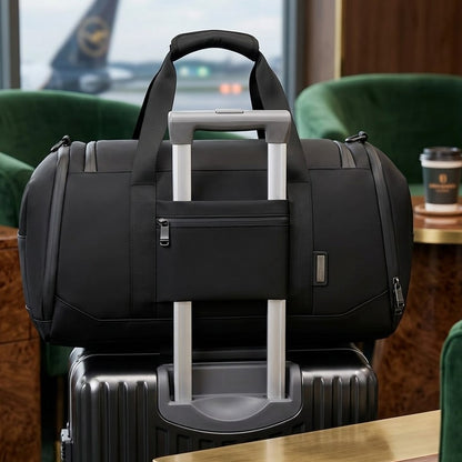 Duffle Bag with Separate Shoe Compartment